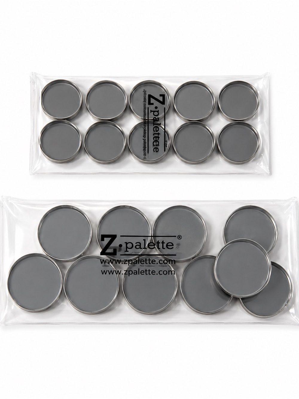 Z Palette Metal Round Empty Pans for Eyeshadow or Lipstick